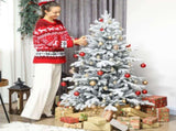 5ft Snow Flocked Artificial Christmas Tree T3398P424885