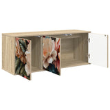 Wall-mounted TV Cabinet BORNE 102 x 33 x 40 cm Sonoma Oak 8007163