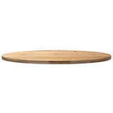 Table Top 140x60x4 cm Solid Wood Oak Oval 4009044