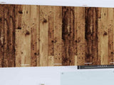 Hanging Cabinet Old Wood and White 50 x 31 x 100 cm 884352