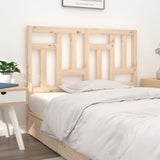 Bed Headboard 140.5x4x100 cm Solid Wood Pine 818965