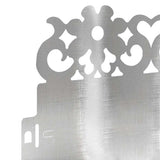 Lawn Edgings 30 pcs Silver 103 x 0.05 x 22 cm Stainless Steel 874779