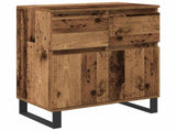 Sideboard Old Wood 60 x 35 x 70 cm Engineered Wood and Iron 881741