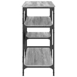 Baker's Rack Grey Sonoma 90x40x84 cm Engineered Wood and Metal 845424