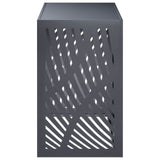 Air Conditioner Cover Anthracite 110 x 50 x 80 cm Steel 8014110