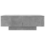 Coffee Table Concrete Grey 90x60x31 cm Engineered Wood 804179
