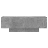 Coffee Table Concrete Grey 90x60x31 cm Engineered Wood 804179