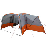 Family Tent 12-Person Grey and Orange 760 x 645 x 230 cm 42004061