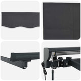 Electric Retractable Awning Anthracite 3.5 x 2 m 3421962