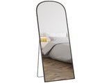 162cm Aluminium Frame Standing Mirror - Black T3398P344868