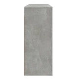 Wall Cabinet Concrete Grey 80x33x80 cm Engineered Wood 816588