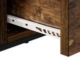 Coffee Table Smoked Oak 99.5 x 49 x 41 cm Engineered Wood 8013586