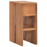 Bedside Cabinet 20x35x50 cm Solid Teak Wood 326122