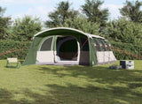 Family Tent with Roof Green and White 576 x 325 x 213 cm 4100682
