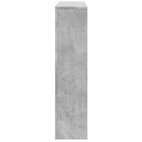 Radiator Cover Concrete Grey 149x20x82 cm Engineered Wood 852747