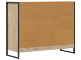 Book Cabinet Sonoma 80 x 30 x 86.5 cm Engineered Wood 886409