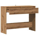 ZNTS Console Table Artisan Oak 100x35x76.5 cm Engineered Wood 856785