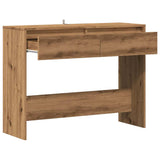ZNTS Console Table Artisan Oak 100x35x76.5 cm Engineered Wood 856785