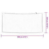 Trailer Net with Elastic Rope White 8x3.5 m PP 4012272
