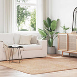 Shaggy Rug High Pile NAVARRA Beige 200x200 cm Polyester 4102877