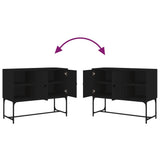 Sideboard Black 100x40x79.5 cm Engineered Wood 831818