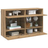 TV Wall Cabinet Artisan Oak 98.5 x 30 x 60.5 cm Engineered Wood 8000986