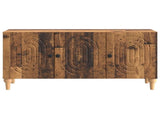 TV Cabinet Old Wood 99 x 34.5 x 50 cm Engineered Wood 894263