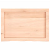 Bathroom Countertop 60x40x cm Untreated Solid Wood 3156009