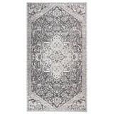 ZNTS Outdoor Rug Flatweave 115x170 cm Light Grey 317052