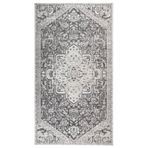 ZNTS Outdoor Rug Flatweave 115x170 cm Light Grey 317052