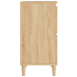 Sideboards 2 pcs Sonoma Oak 60x35x70 cm Engineered Wood 3185754