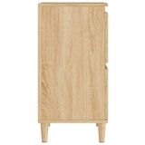 Sideboards 2 pcs Sonoma Oak 60x35x70 cm Engineered Wood 3185754