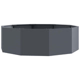 Planter Anthracite 120 x 120 x 35 cm Steel 883726