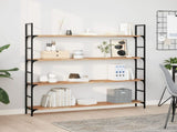 Floating Shelves 3 pcs 140x20x2 cm Oil Finished Solid Wood Acacia 3279517