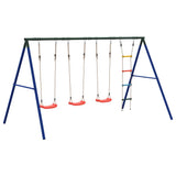 Outdoor Swing Set with Swings and Ladder 3283623