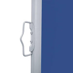 Retractable Side Awning Blue 140x600 cm 48458