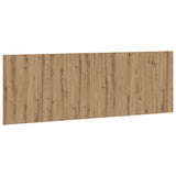 Wall Headboard Artisian Oak 240x1.5x80 cm Engineered Wood 856831