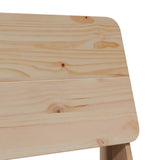 Garden Chairs 2 pcs 60x64x70.5 cm Solid Wood Pine 859312