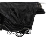 Netting Tunnels 2 pcs Black Steel and Polyethylene 3281496