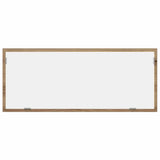 LED Bathroom Mirror Artisan Oak 100x8.5x37 cm Engineered Wood 856276