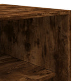 Wardrobe Smoked Oak 80x50x200 cm Engineered Wood 3307697