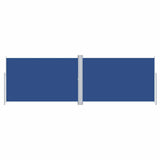 Retractable Side Awning Blue 220x600 cm 318016