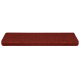 Stair Mats Self-adhesive 30 pcs 65x21x4 cm Bordeaux Red Rectangular Edge 3365695