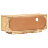 TV Cabinet 90x30x35 cm Solid Mango Wood 320466