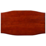 ZNTS Coffee Table Classical Brown 90x50x40 cm Solid Mahogany Wood 288871
