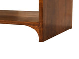 Solid Wood Newton Bedside, 1 Drawer and Open Shelf, Dark Brown B2743P402934