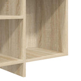 Sideboard Sonoma Oak 120x30x75 cm Engineered Wood 809623