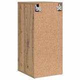 Shoe Cabinet Artisan Oak 32x35x70 cm Engineered Wood 856706