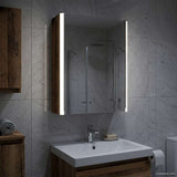 Bathroom Mirror Cabinet Old Wood 33 x 11.5 x 50 cm 889221
