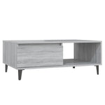 Coffee Table Grey Sonoma 90x60x35 cm Engineered Wood 813174